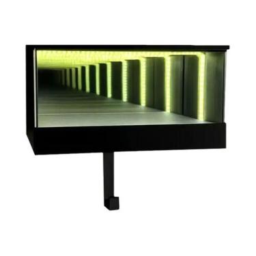 Imagem de Chaveiro LED Infinity Garage Com Modelo De Carro, Suporte Para Chaves,