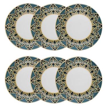 Imagem de Jogo de 6 Pratos Sobremesa 20 Cm Oxford Flat Gálata