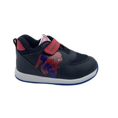 Imagem de Tênis Homem Aranha Marvel Calce Fácil Preto - Preto 26-Masculino