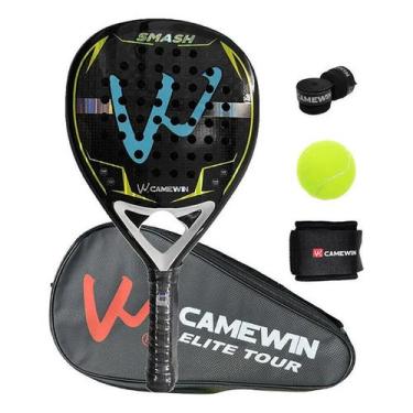 Imagem de Raquete de padel de fibra de carbono 360g + 10g com saco 125g - J-One