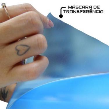 Imagem de Máscara De Transferência Azul - Média Fixação . - IMPRIMAX ALLTAK AVER