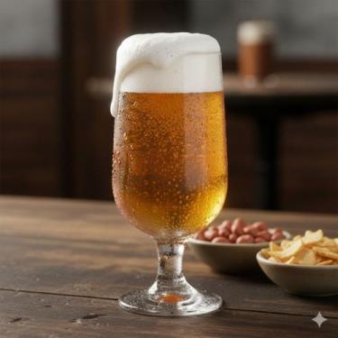 Imagem de Kit 6 Taças De Vidro Transparente Para Cerveja Eden 350ml - Fratelli