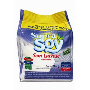 Imagem de Suprasoy Sem Lactose Original Sache 260g Supra Soy