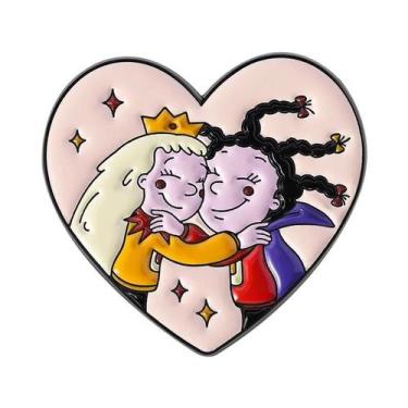 Imagem de Pins De Esmalte, Broches E Crachás De Lapela Com Desenho Animado Anime