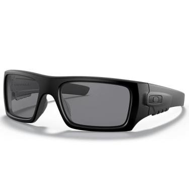 Imagem de Óculos de Sol Oakley SI Ballistic Det Cord Matte Black Grey-Masculino