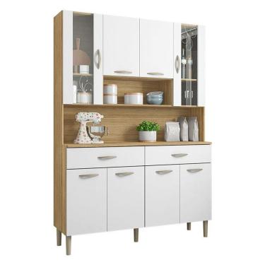 Imagem de Kit Cozinha Golden 8 Portas Freijó Supremo - Kits Paraná
