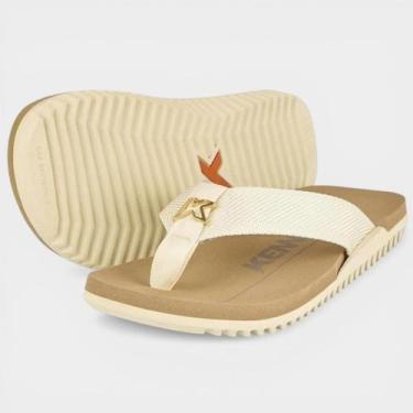 Imagem de Sandália Kenner NK6 Gold Masculino - Off White e Bege - 44/45, 44/45