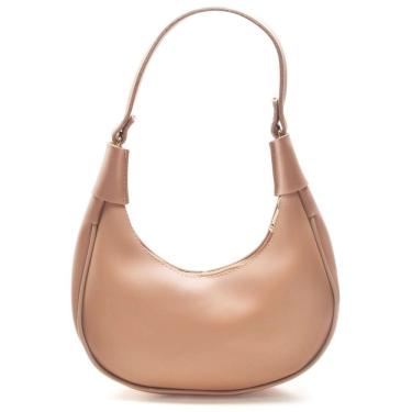 Imagem de Bolsa Feminina OEM Meia Lua Branca Pequena Skybag Estilosa Tamanho Pequeno Branco Caqui...
