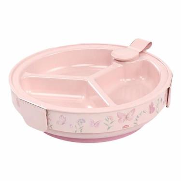 Imagem de Prato Térmico Refeição Infantil Esquenta Comida Com Ventosa - - PLASUT