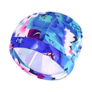 Imagem de Touca De Natação Unissex Para Cabelos Longos, Elástica E Esticável, Em