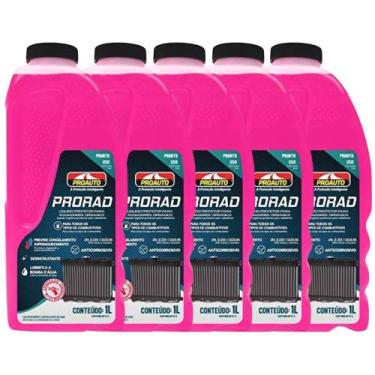 Imagem de Kit Aditivo de Radiador Proauto PRORAD com 5 Lts