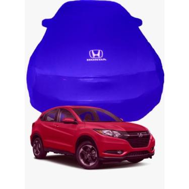 Imagem de Capa de Carro Honda HR-V Tecido  Lycra Premium - Cadilhe Capas, Azul R