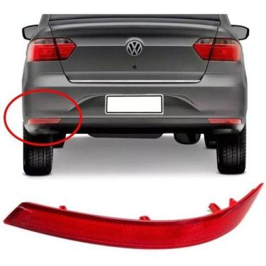 Imagem de Par refletor parachoque traseiro voyage g6 g7 2013 2014 2015 2016 2017