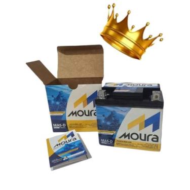 Imagem de Bateria Moto Mmge 5 - D Cg 125 Cargo/fan/titan/today/pop 100 - MOURA