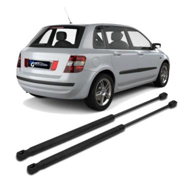 Imagem de Kit Par Pistão Amortecedor Tampa Traseira Porta Malas Fiat Stilo 2001 