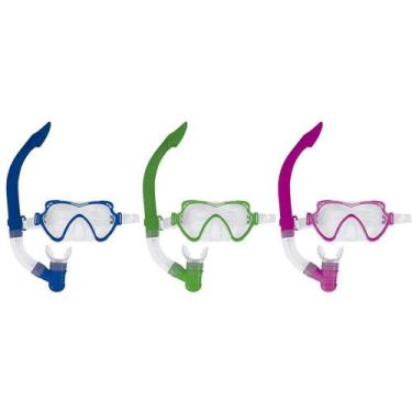 Imagem de Oculos de Natacao Mascara P/MERG+SNORKEL Juven(s - Mor