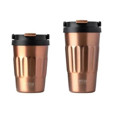 Imagem de Garrafa Térmica De Aço Inoxidável 400ml 500ml, Caneca De Café Isolada,