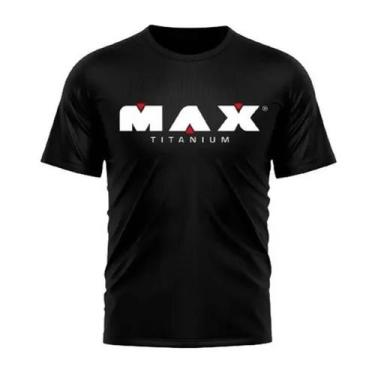 Imagem de Camiseta Elite Member - Tamanho M Preta - Max Titanium