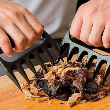 Imagem de Kit Garras Urso Desfiar Cortador de Carne e Churrasco 2und - SQ