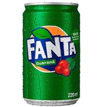Imagem de 1 Refrigerante Fanta Guaraná 220ml - Coca Cola 