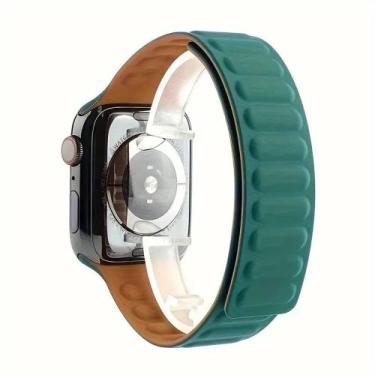Imagem de Pulseira Magnética De Silicone Smartwatch Smartband 42 A 49m - Happy c
