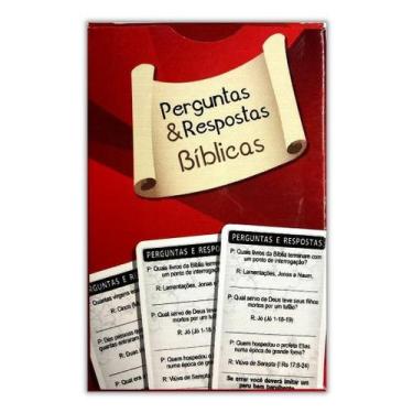 Imagem de Jogo de Cartas Perguntas e Respostas Bíblicas + Trono - NoBrand, Verme
