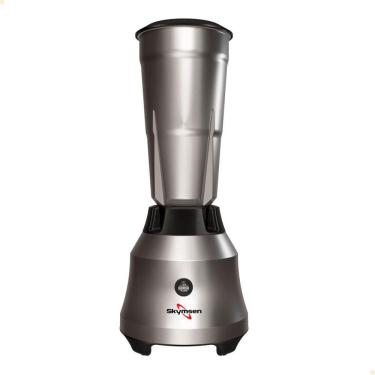 Imagem de Liquidificador de Alta Rotação Skymsen LI2 900W 2L em Inox com Copo de Vidro 1 Velocidade 110V