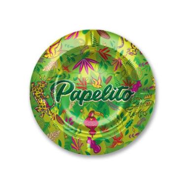 Imagem de Cinzeiro De Metal Papelito 14cm - Varios Desenhos Qualidade Anti Odor,