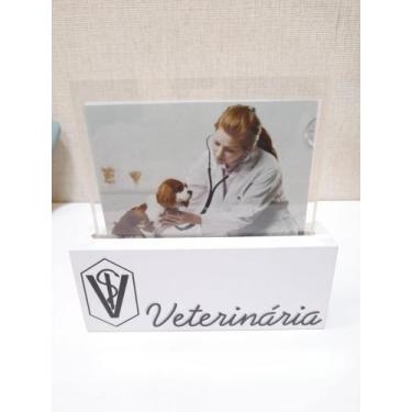 Imagem de Porta Foto com Juramento Profissões Zenir Disarz, Veterinária