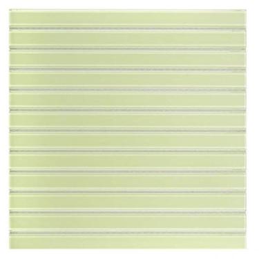 Imagem de Kit 1m² Pastilha de Vidro Lisa 30cm x 30cm Verde Glass Mosaic