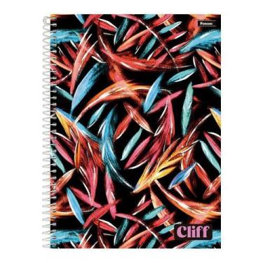 Imagem de Caderno Espiral Universitário Foroni Capa Dura Cliff Feminino 20 Matér