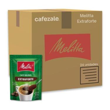 Imagem de Café Solúvel Extraforte Melitta Granulado Kit 24 Sachês 40g, Melitta
