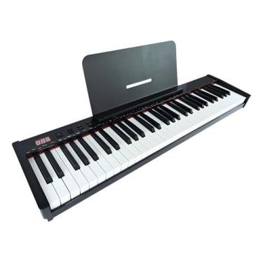Imagem de Piano Digital Midi 61 Teclas Konix - Ph61-s Bateria Recarreg Bivolt