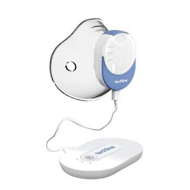 Imagem de Inalador Nebulizador MESH Portátil Techline WNEB1 Silencioso e Eficaz