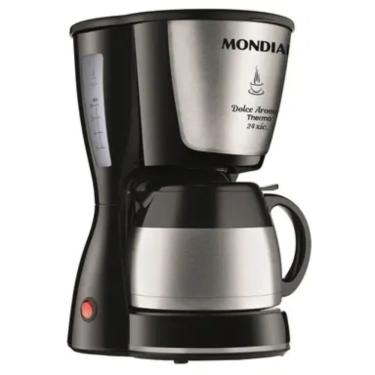 Imagem de Cafeteira 2652-04 Dolce Aroma Thermo 24 Xicaras Filtro Permanente Mondial