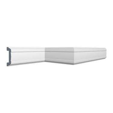 Imagem de Roda Meio Perfil de Poliestireno CW13 Branco Homestar 6 m - Branco