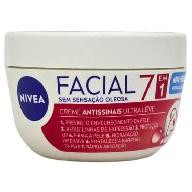 Imagem de Creme Facial Antissinais Ultra Leve Nivea 100g com Antioxidante