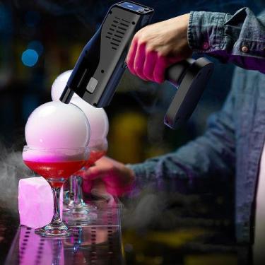 Imagem de Fumegador de Bolhas para Coquetéis EAEX 1S Pro Portátil com Aromas