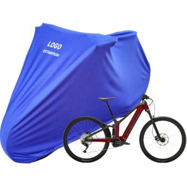 Imagem de Capa Bike Trek Powerfly FS 4 2ª Geração Mtb Proteção Pintura, Azul