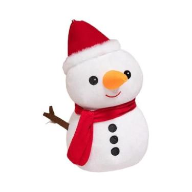 Imagem de Boneco De Pelúcia Macio De 23cm Para Árvore De Natal: Boneco De Gengib