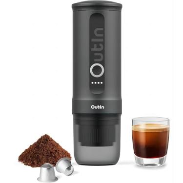 Imagem de OutIn Nano Máquina de café expresso elétrica portátil, Space Gray