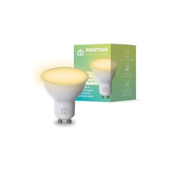Imagem de Lâmpada Inteligente Smart Spot RGB com Wi-Fi e Controle por Voz Bivolt Positivo 11161113
