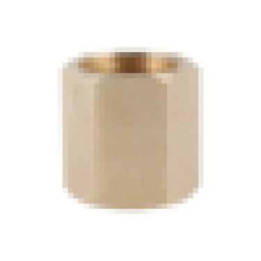 Imagem de Adaptador de encaixe de bico sextavado para tubo de latão 1/8 '1/4' 3/8 '1/2' 3/4 '1' Rosca fêmea para conector de água, óleo e gás, 1/4 "