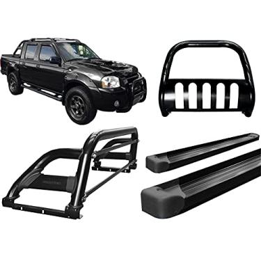 Imagem de KIT QUEBRA MATO+SANTO ANTONIO H2+ESTRIBO FONTIER 2007 PRETO