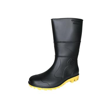 Imagem de Bota Galocha De Cano Longo De Borracha Pvc Impermeável 