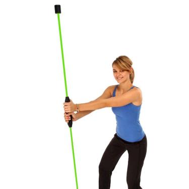 Imagem de Bastão Barra Flexível Exercícios Malhar Braço Ombro Tronco