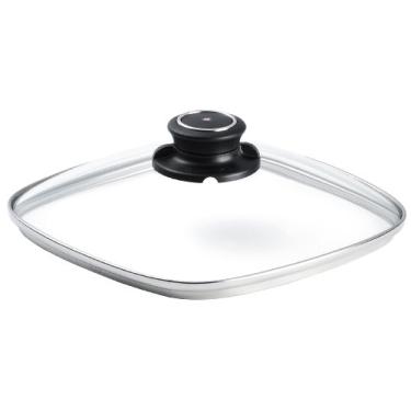 Imagem de Tapa cuadrada de vidrio templado Swiss Diamond, 8 x 8 pulgadas, 20 cm x 20 cm