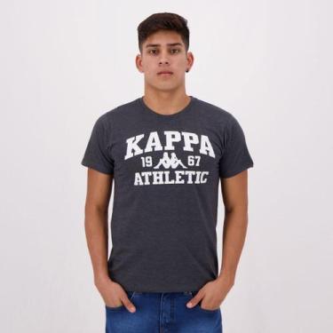 Imagem de Camiseta Kappa Athletic Chumbo Mescla