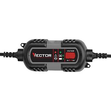 Imagem de Carregador de bateria Vector 1,5 Amp, mantenedor de bateria, carregador de gotejamento, BM315V, 6V e 12V, totalmente automático