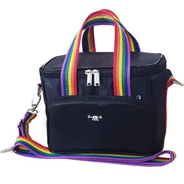 Imagem de Bolsa Térmica Pride Colorida Lancheira Sem Vazamento